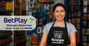 Cómo vender recargas BetPlay