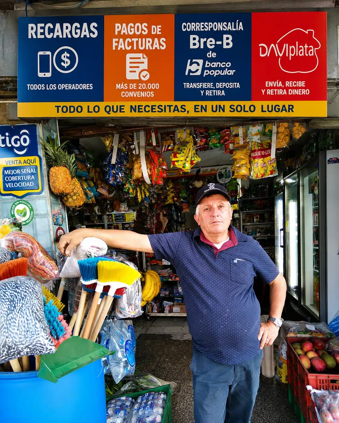 Negocio en Ipiales ofrece recargas, pagos y giros fronterizos.