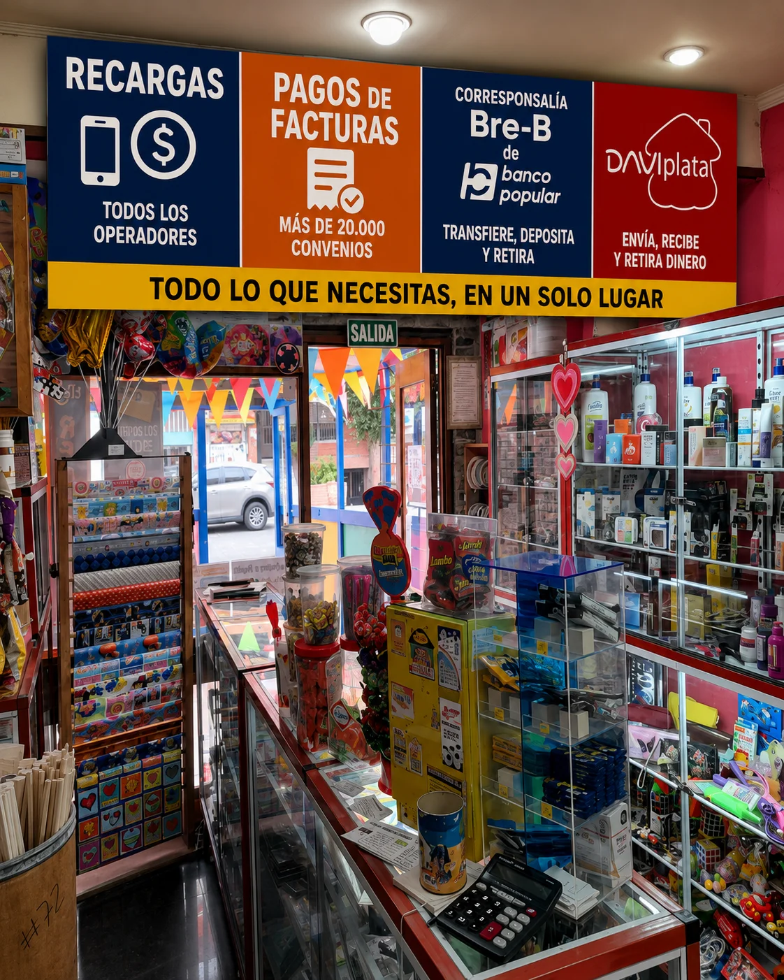 Negocio en Pasto ofrece recargas, pagos y servicios fronterizos en Nariño.