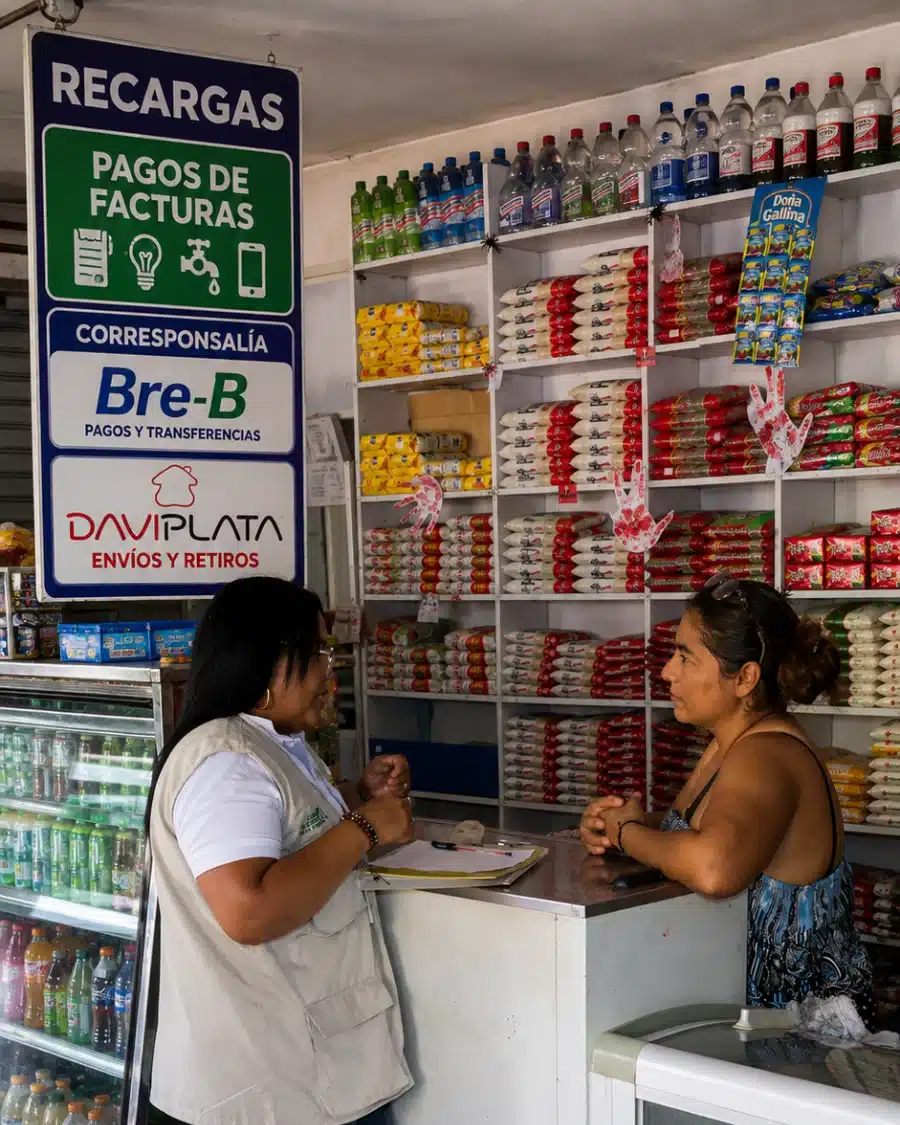 Negocio en Riohacha ofrece recargas, pagos y servicios turísticos.